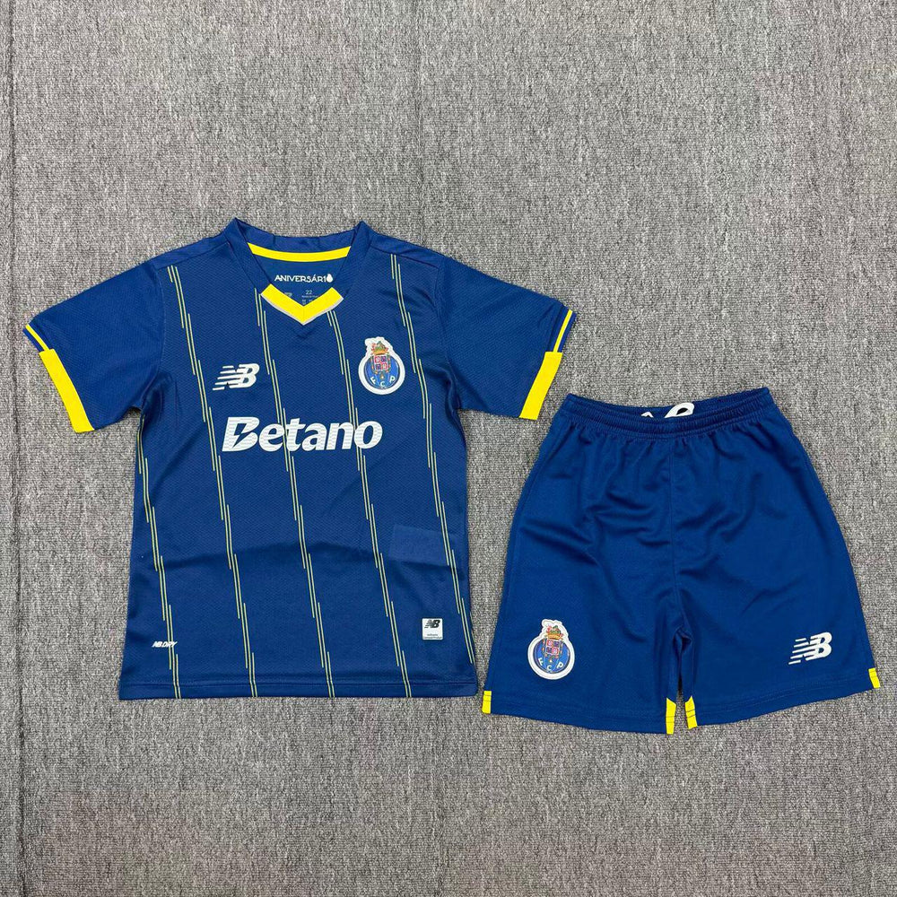 Conjunto infantil quarto equipamento 2025/26 azul