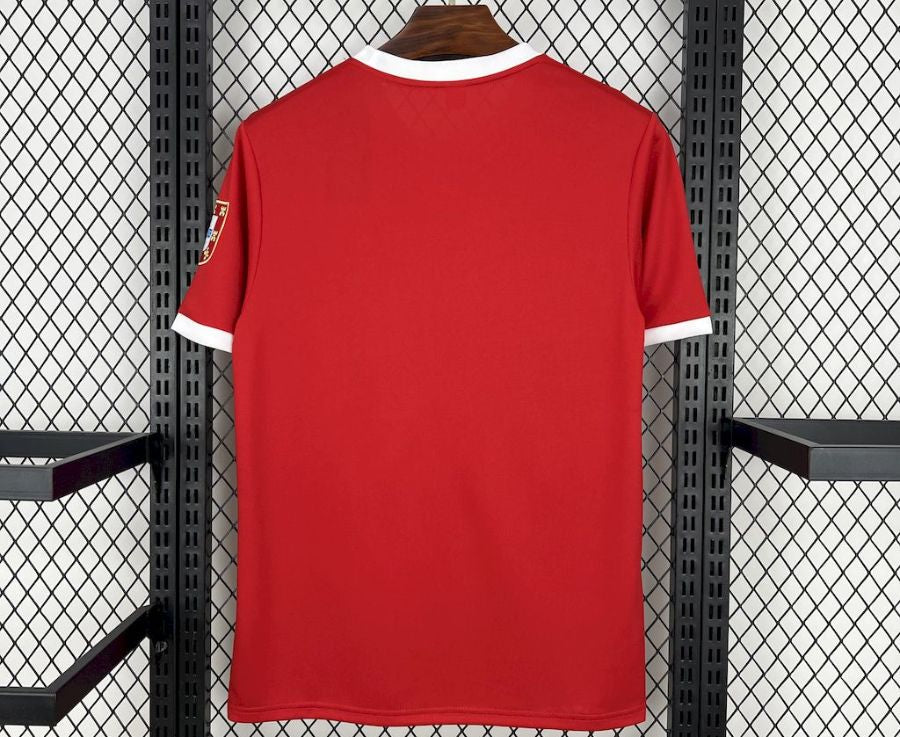 Camisola retro vermelho principal 1973/74