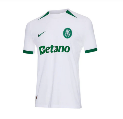 Camisola alternativa taça das taças branca 2024/25