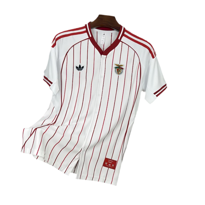 Camisola COM BOTÃO S L B x Originals branca 2025/26 - style baseball