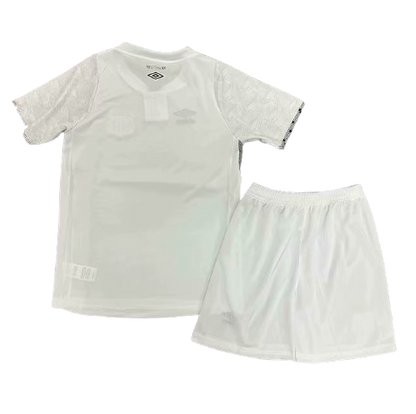Conjunto Infantil Santos branco 2024/25 Home