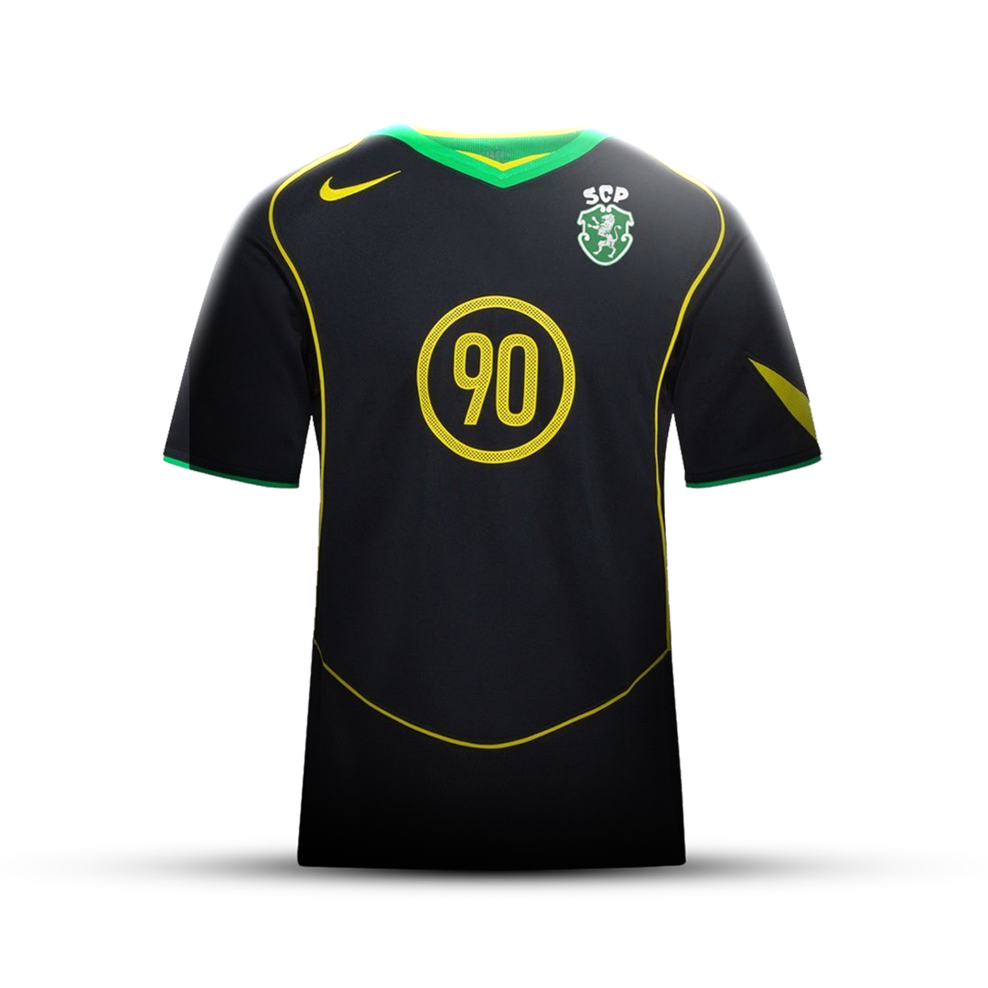 Camisola TOTAL 90 preta simbolo stromp 2026/27