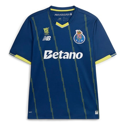 Camisola quarto equipamento 2025/26 azul – COM BADGE CELEBRAÇÃO LIGA EUROPA DUBLIN