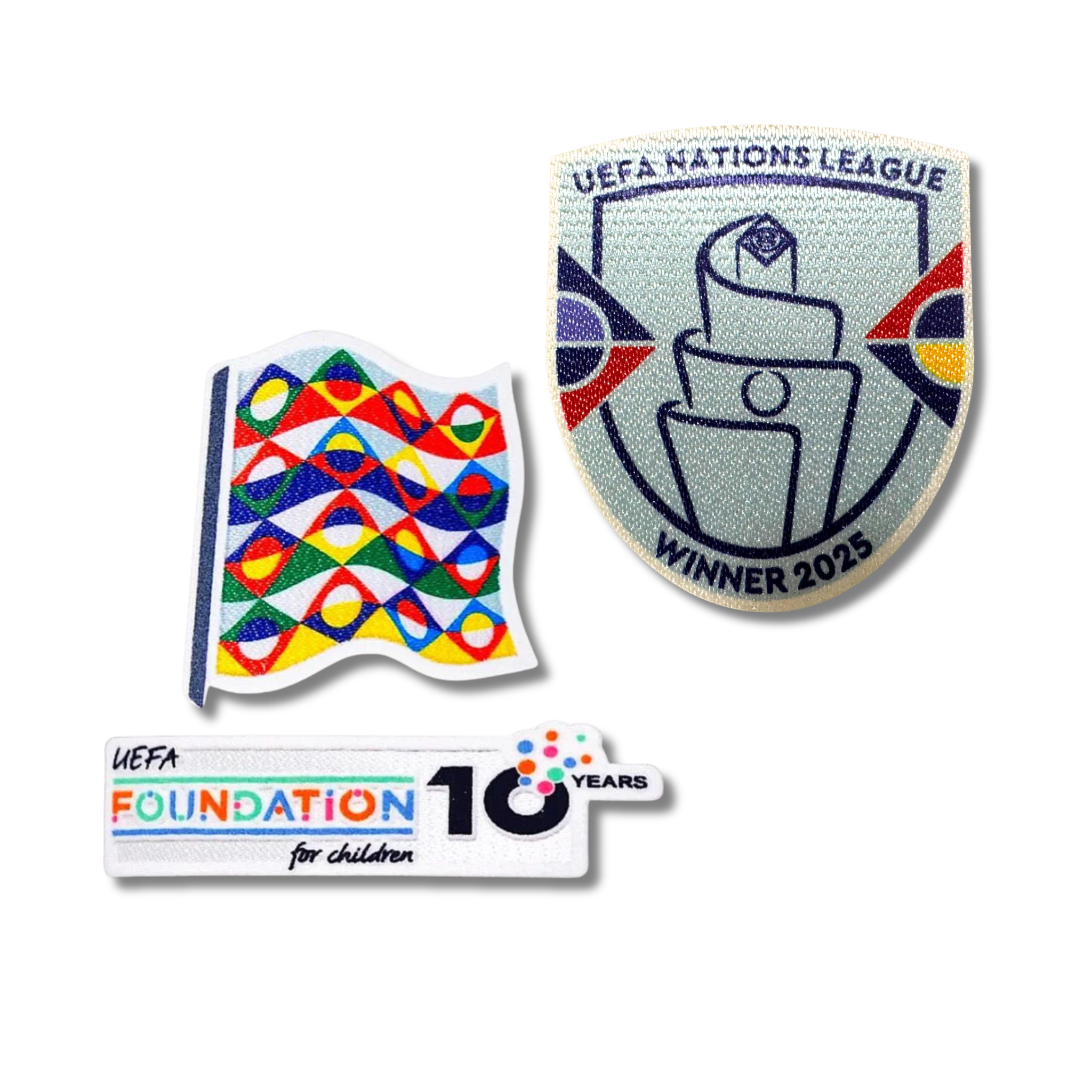 PATCH / BADGE - TAÇA DAS NAÇÕES/FOUNDATION + VENCEDOR LN