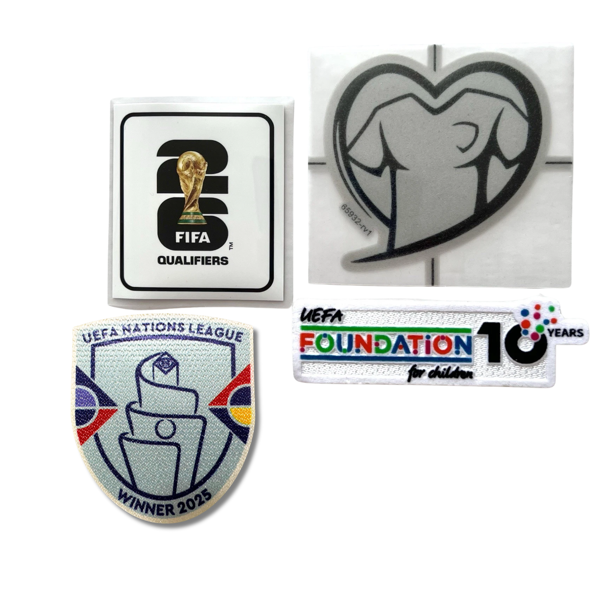 BADGES - QUALIFICADOR COPA DO MUNDO FOUNDATION + VENCEDOR LN (4un)