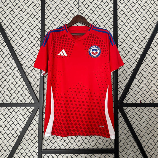 Camisa Chile 24/25 Home I - Vermelho