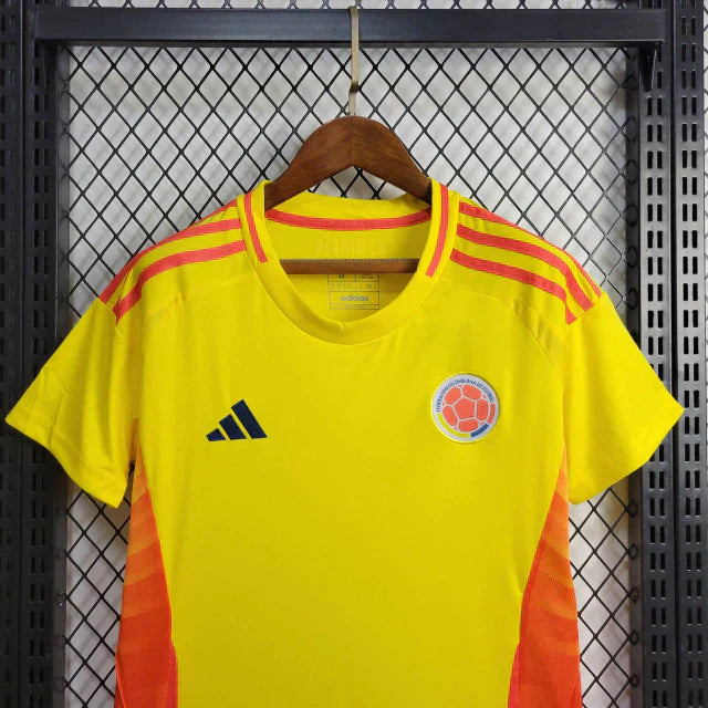 Camisola Colômbia Home 2024 FEMININA
